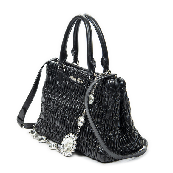 Miu Miu Medium Crystal Tote - Picture 2 of 10